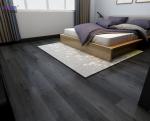 Fireproof 4mm Stone Polymer Composite Flooring European Black Oak GKBM SY-W1010
