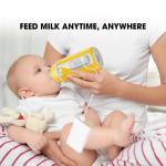 PU Leather 12V 18W Baby Bottle Warmer With LCD Display 8oz