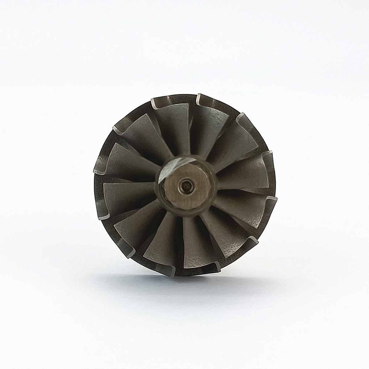 MS-TECH Turbo TD025 Turbine Wheel Shaft 49173-06601 49135-00011 Fit Turbos Ind 37mm Exd 31.5mm Blades 12