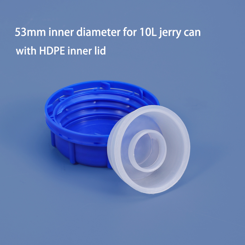 Professional IBC 60mm Plastic Lid Dust Cover With HDPE Gasket For 20-30L Jerry Can Made