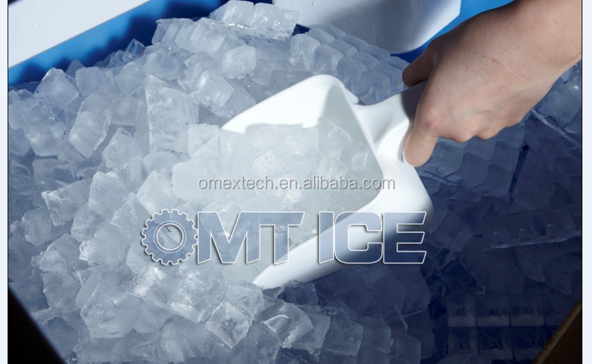 Automatic Operation Commercial Cube Ice Machine Space Saving Ice Cube Maker Machine