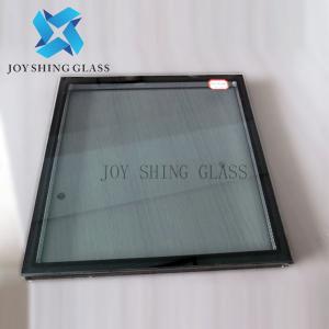 China Sun Shading Low-E Float Glass​ 6+12A+6 Blue Grey Tempered Insulating Glass wholesale