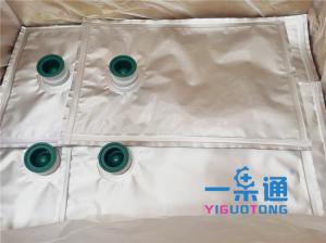China 5l 20l 220l Full Aluminum Foil Aseptic Bags For Fruit Paste , Jam , Paste Empty Bag In Box wholesale