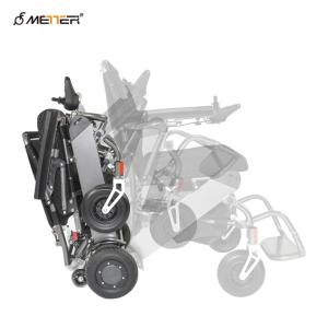 China Aluminum Alloy ISO13485 39.68lb Foldable Power Wheelchair wholesale