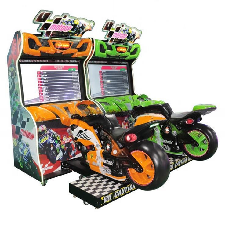 Adult Super GP Motorcycle Game Machine For Shopping Mall CE Certificated