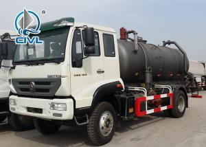 China HOWO 6 Disposal Sewage Suction Truck Wheeler 8000L For Construction Sucking and Draining Sewage wholesale