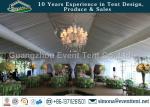 500 Person Wedding Party Tent Customized UV Resistance With White Cover