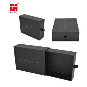 China Kraft Paper Sliding Drawer Gift Boxes Jewelry Use OEM ODM Accepted wholesale