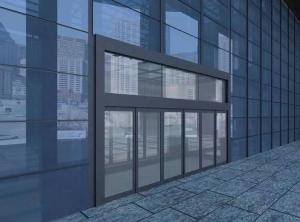 China Customized Glass Curtain Wall Energy Saving Thermal Insulation Sleek Waterproof Design wholesale