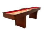 Promotional 9 FT Shuffleboard Game Table MDF With Wood Slide Scoring