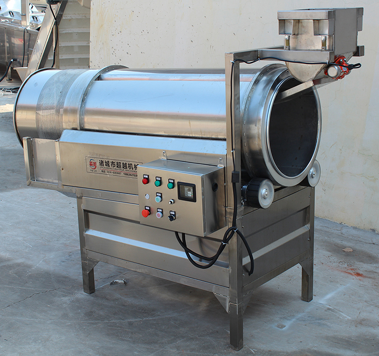 Fully Automatic Snack Chicken Popcorn Seasoning Machine Multifunctional 100-500kg/H