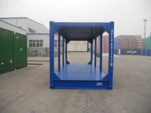 China Steel Shipping Container Frame 20ft High Cube Optional Color Customized Size wholesale