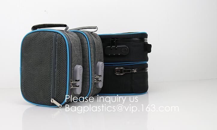 Laser PVC Carbon Lined Small Pocket Smell Proof Bag 11x7 - Store all your Smelly smoking accessories with combo lock,