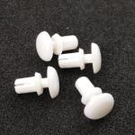 PA66 Grade Nylon Snap Rivets White Plastic Fastener 3045 For PCB