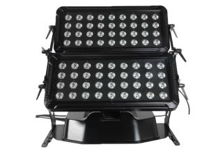 China Outdoor LED Wash Lights 72 X 10 Watt , IP65 RGBW 4 in 1 City Color Light wholesale