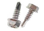 Stainless Steel Self Drilling Screws Hex Washer Head Metal Screw Tapping No. 14