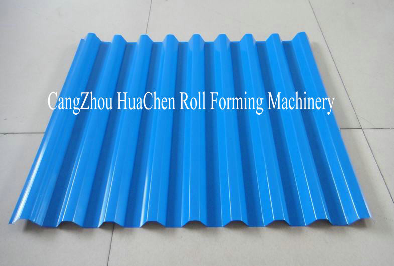 Galvanized Roofing Sheet Roll Forming Machine , Durable Roll Forming Equipment