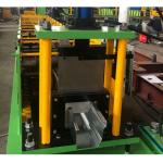 7.5Kw Gutter Roofing Roll Forming Machine 10m / Min Galvanized Metal Steel