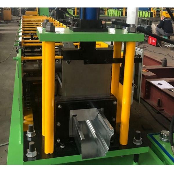 7.5Kw Gutter Roofing Roll Forming Machine 10m / Min Galvanized Metal Steel