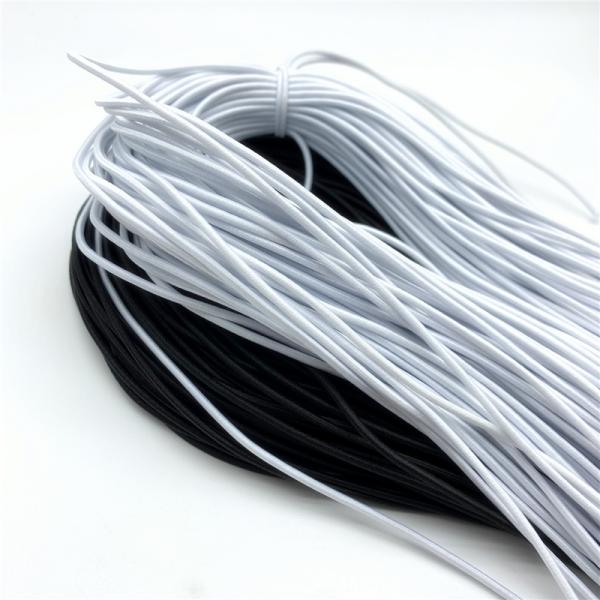 1mm-15mm Rainbow Round Elastic Band Cord