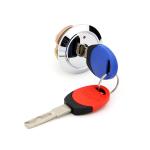 Red And Blue Color Cabinet Door Locks High Safety Cylinder Brass Keys