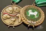 Bespoke animal 3D model medailles, No MOQ, Exemplary medal, just the way you
