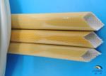 oil resistance PU Fiberglass Sleeving Coated by Polyurethane Resin
