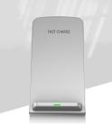 Qi 10W Wireless Charger Stand Electric 2 Coils Fast Charging Phone Holder