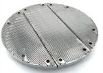 Water Well Drilling Sieving Wedge Wire Screen Panels Stainless Steel 304 316