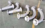 Wear Resistance Ceramic Lined Pipe Fittings Custom Ceramic Lined Elbows