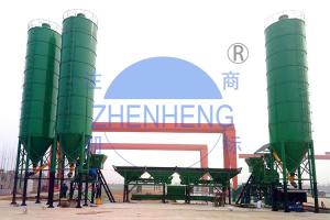 China HZS35 Electric Power Portable Stationary Concrete Batch Mix Plant with One Year Warranty wholesale