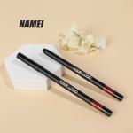 Custom Color Private Label Eyeliner Tube Twist Up Round Shape Lip Liner Pencil