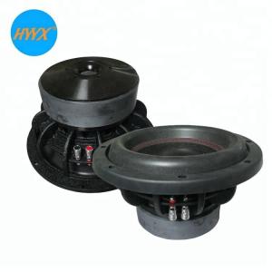 China 65mm Voice Coil Dual 4Ohms Competition Car Subwoofers wholesale