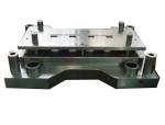 Bending Stamped Sheet Metal Parts , Custom Die Cut Elongated Slot Steel Channel