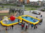 Outdoor PVC Above Ground Inflatable Swimming Pools for Amusement Water Park