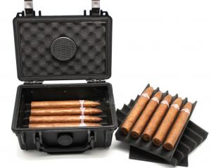 China Travel Humidor Plastic Cigar Case Waterproof IP67 wholesale