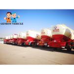 3 Alxe 40CBM 45 CBM Dry Bulk Cement Tanker Trailer
