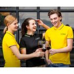 Diy Cotton Polo Work Shirts Printed Work Polo Shirts Team Uniform Short Sleeve