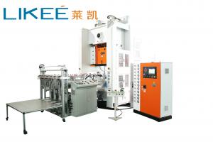 China 4 Wires 12000pcs/H Aluminium Food Container Making Machine Stronger H Frame wholesale