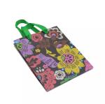 Luxury Reusable Christmas Gift Paper Carrier Bags Shopping With Ribbon Handle