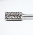 SB-5 Cylindrical End Cut Carbide Burrs 1/2" Cut Dia 1/4" Shank Dia Carbide
