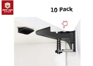 China Black Spring Child Safety Cabinet Locks Prevent Injuries And Accident wholesale