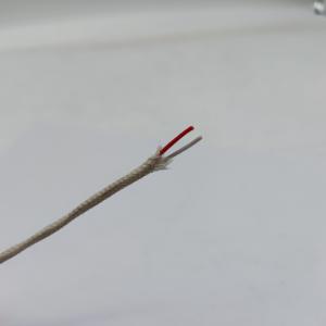 China High Temperature Cable Glassfiber Braiding 1 Pair 60V Cable wholesale