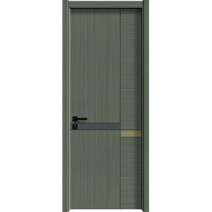 China 50mm Wooden 38dB Sound Insulated Interior Door Break Resistant on sale