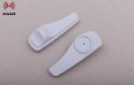 White Garment Security Tag , Shop Magnetic Tags 84 * 30 * 19 Millimeter