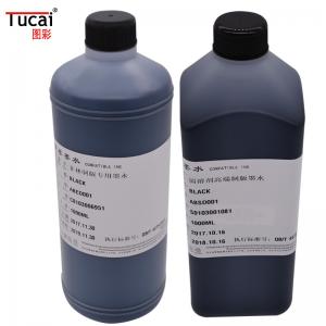 China 1000ml Dark Eco Solvent Ink Black Film Plate Making Epson Print Ink For Epson Printhead wholesale