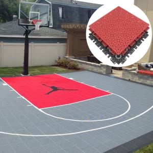 China Outdoor Interlocking Tennis Pickleball Badminton Sports Court Floor Tiles Mat wholesale