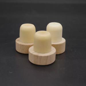 China Round T Shape Zamak Metal Plastic Wooden Liquor Brandy Spirits Tequila Vodka Gin Rum Bottle Synthetic Cork wholesale