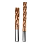 1-20mm Diameter Solid Tungsten Carbide CNC Straight Groove Reamer Coating