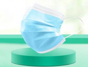 China 3 Ply Non Woven Face Mask Surgical Protection Disposable Face Mask wholesale